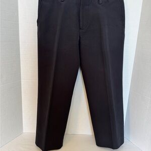 Marni Dark Navy Blue Cropped Trousers